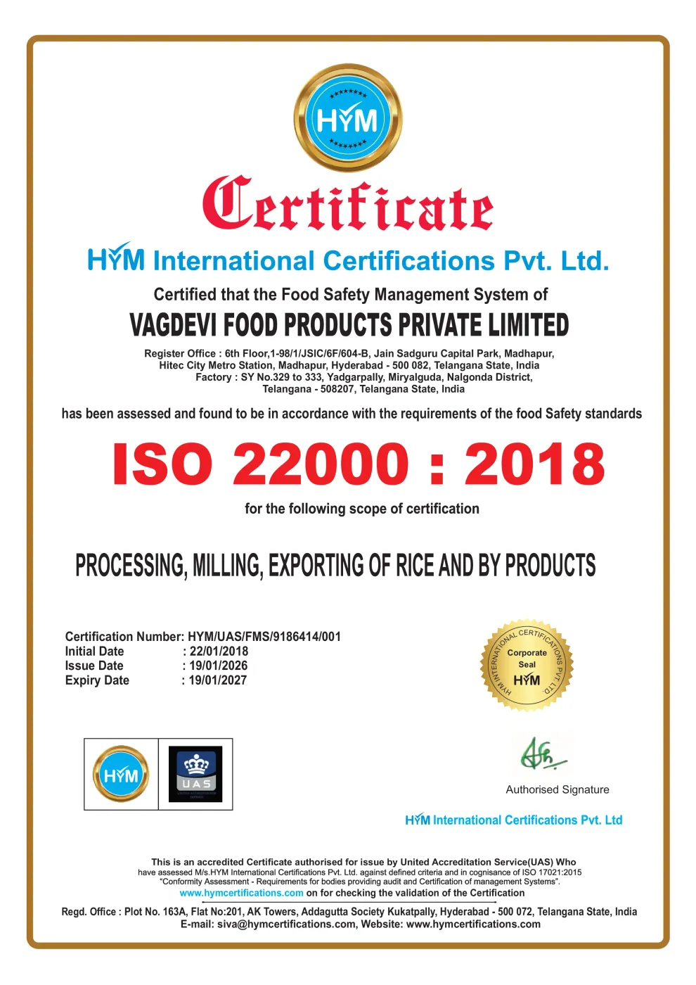 ISO 22000:2018